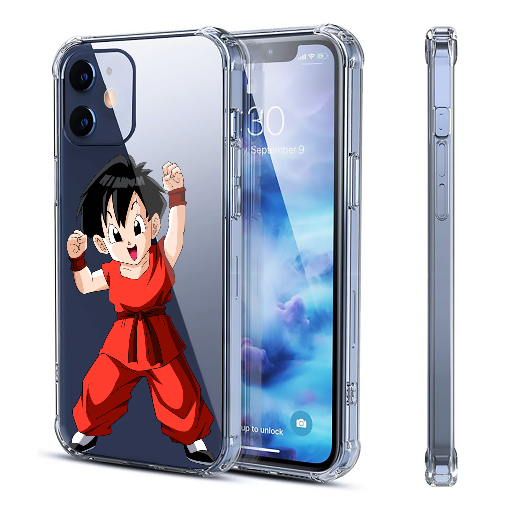 （画像用） ドラゴンボール パン DRAGON BALL Pan 【iPhone 12シリーズ対応】透明スマホケース（クリアソフトケース）